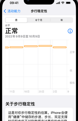 天桥iPhone手机维修如何在iPhone开启'步行稳定性通知'