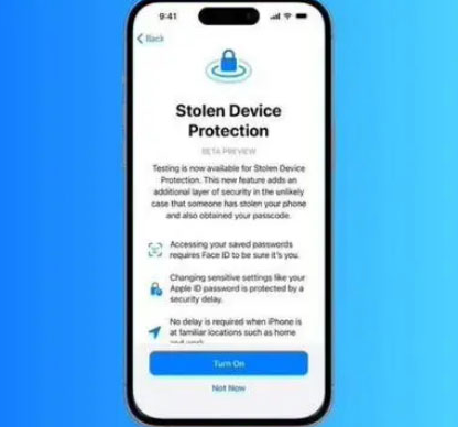 天桥苹果授权维修店分享被盗设备保护功能开启方法 