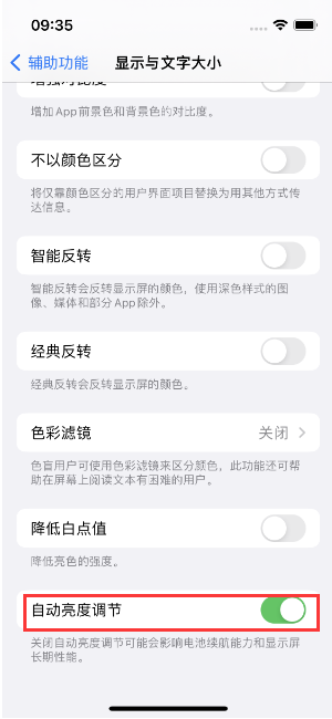 天桥苹果15维修店分享iPhone 15 Pro系列屏幕亮度 