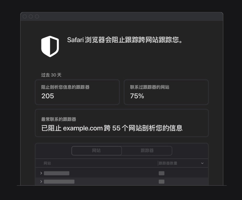 天桥苹果手机维修分享如何在 Safari 浏览器中查看和打开隐私报告 